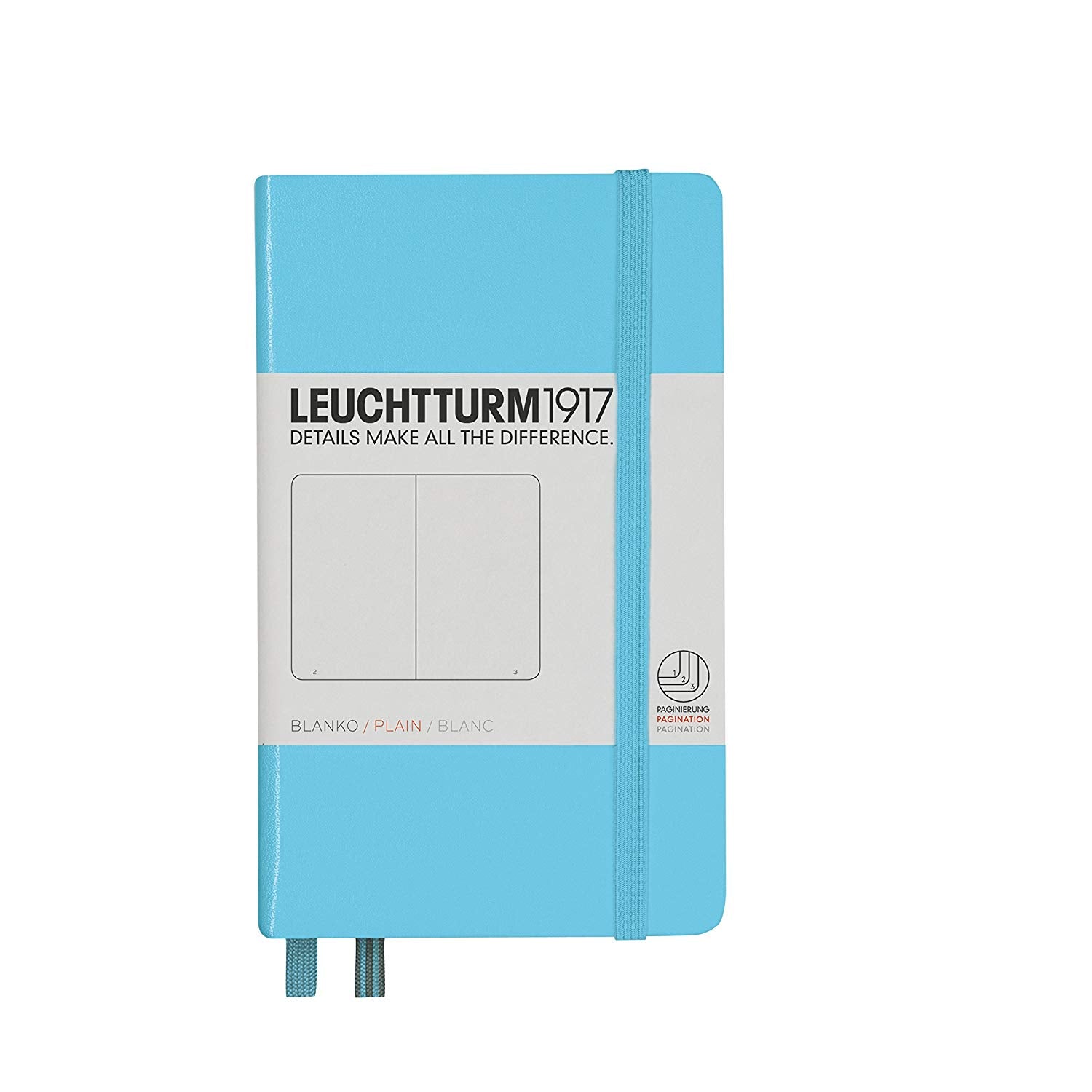 CAIET A6 VELIN COPERTA RIGIDA BLEU LEUCHTTURM CAIET A6 VELIN COPERTA RIGIDA BLEU LEUCHTTURM